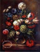 unknow artist Floral, beautiful classical still life of flowers.048 France oil painting artist
